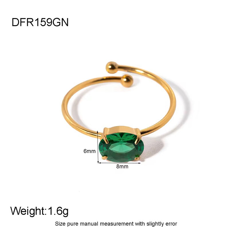 Bague Émeraude