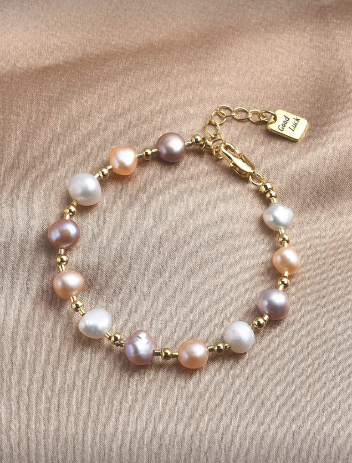 Bracelet perla rose