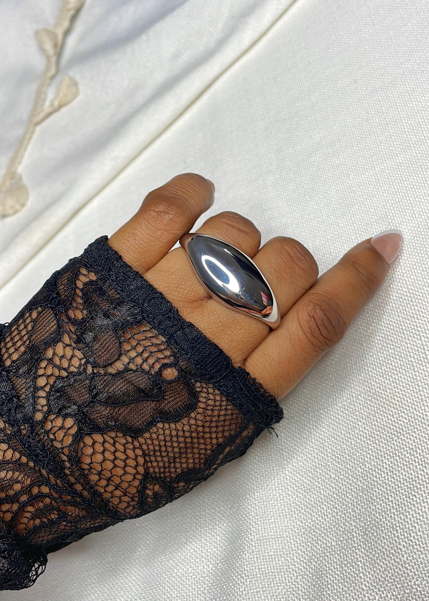 BAGUE VIDA ARGENT