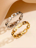 Bague cool argent